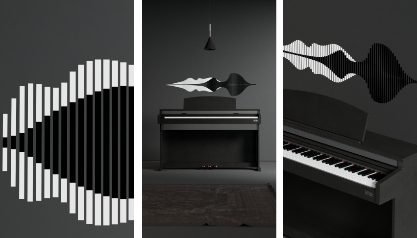High-Resolution Hamburg Grand Piano – Korkean resoluution Hamburg Grand Piano